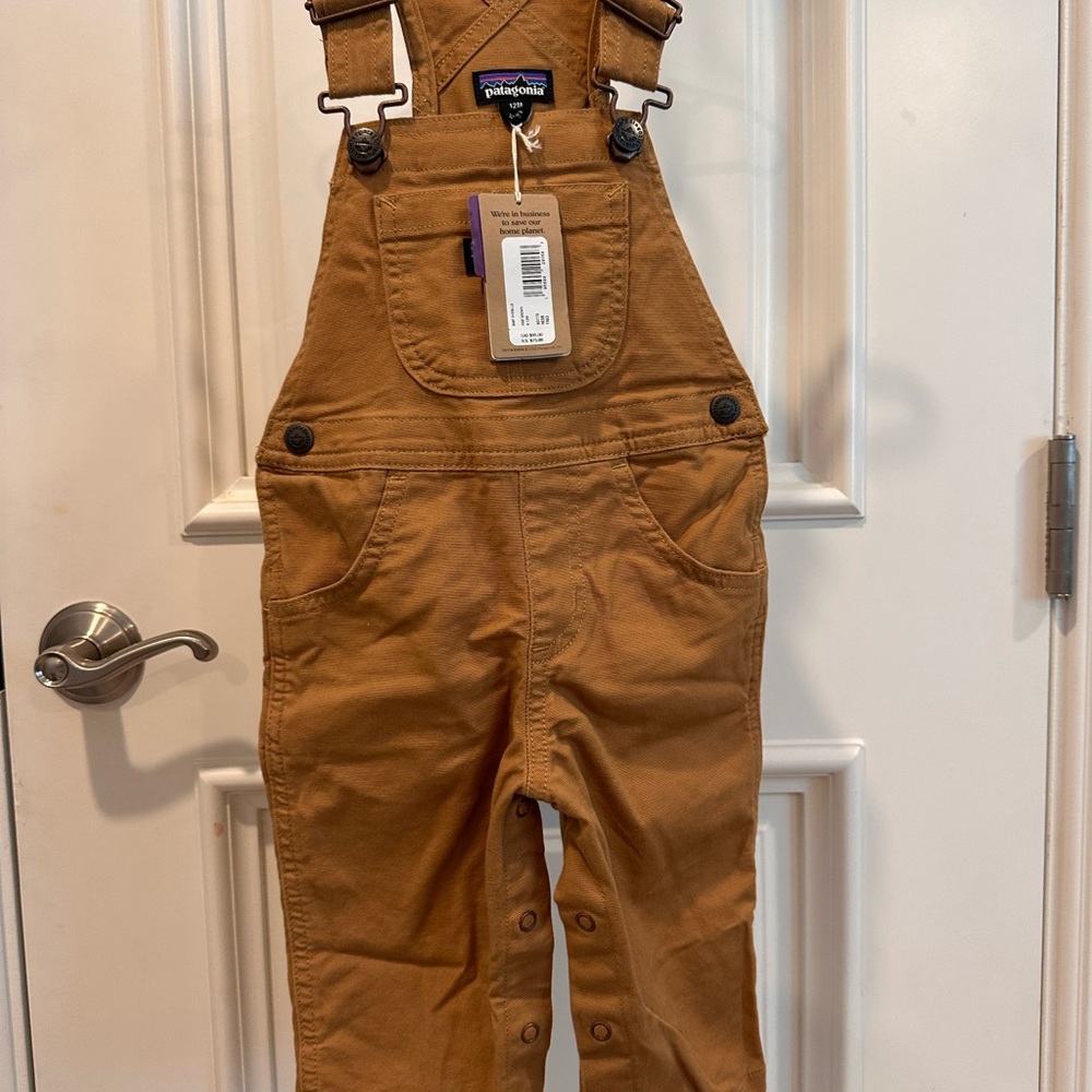 Patagonia Tan Overalls